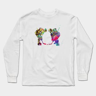 Hokey players Long Sleeve T-Shirt